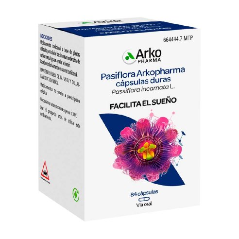 PASIFLORA ARKOPHARMA 300 mg 84 CAPSULAS