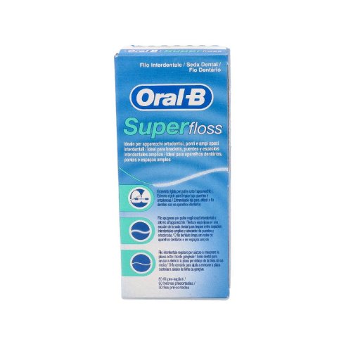 ORAL B SUPER FLOSS HILO 50 U