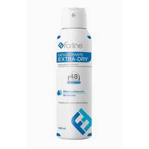 FARLINE SPRAY DESODORANTE EXTRA-DRY 1 ENVASE 150 ML