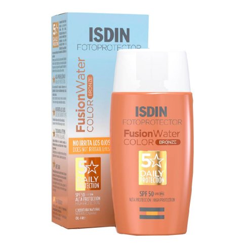 FOTOPROTECTOR ISDIN SPF 50 FUSION WATER COLOR 1 ENVASE 50 ML BRONZE