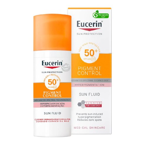 EUCERIN SUN PROTECTION 50 FLUID PIGMENT CONTROL