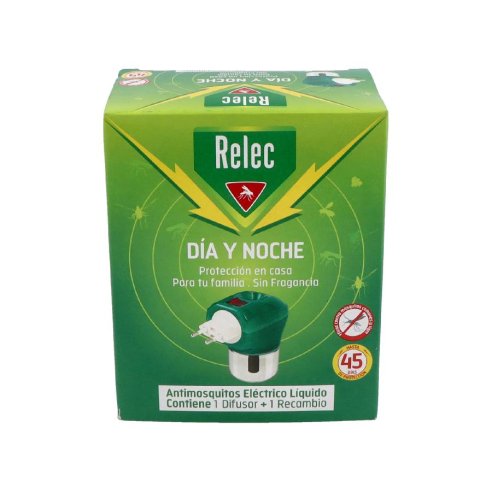 RELEC DIA Y NOCHE ANTIMOSQUITOS ELECTRICO LIQUIDO ON OFF 1 DIFUSOR  RECAMBIO