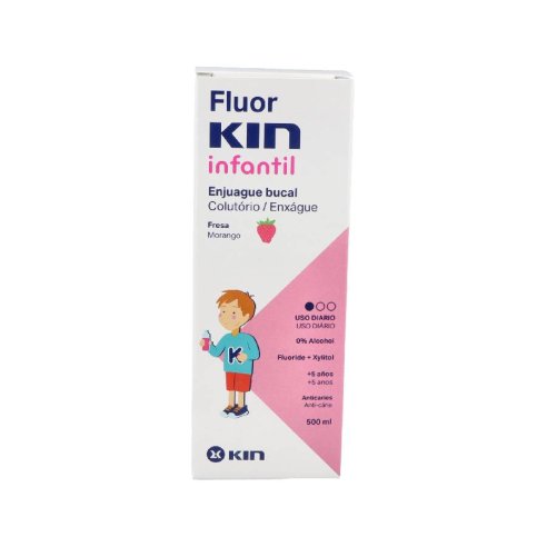 KIN FLUOR INFANTIL DIARIO 500